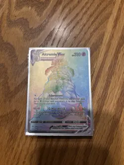Alcremie VMAX 073/072 Rainbow Secret Rare Shining Fates Pokemon Card 2021 MINT - Image 1