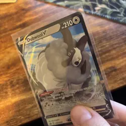 Dubwool V - SWSH049 - Pokemon Sword & Shield Promo Ultra Rare Holo Card NM - Image 3