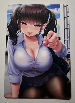 SEXY HEROINE WAIFU Kase Daiki ORIGINAL ACG PREMIUM HOLOFOIL CARD NM - Image 2