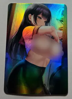 SEXY HEROINE WAIFU Kase Daiki ORIGINAL ACG PREMIUM HOLOFOIL CARD NM - Image 1