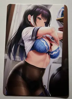 SEXY HEROINE WAIFU Kase Daiki ORIGINAL ACG PREMIUM HOLOFOIL CARD NM - Image 2