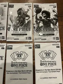 Lot Bundle Of One Piece Card Game Release Event Packs Tournament Packs Promos - Image 5