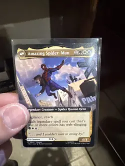 Magic the Gathering Spider-Man, Peter Parker NYCC Comic-Con 2025 Promo Card - Image 2