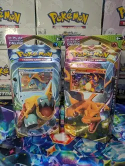Pokemon 2 sealed Vivid Voltage Theme Deck Charizard Dreadnaw card box case pack - Image 1
