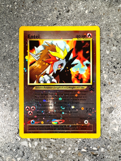 Pokemon TCG Cards Entei 34 WOTC Black Star Promo Reverse Holo - Image 1