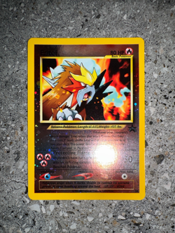 Pokemon TCG Cards Entei 34 WOTC Black Star Promo Reverse Holo - Image 3