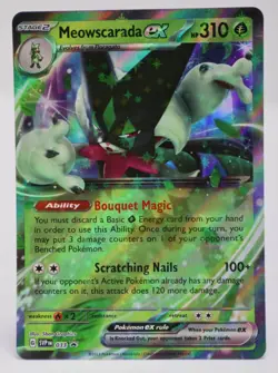 Pokemon - Meowscarada ex #33 - SV: Scarlet & Violet Promo Cards Holo - Image 1