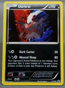 Darkrai XY194 Volcanion Mythical Collection English Pokemon Card VLP - Image 2
