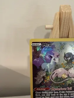 Pokemon Card Galarian Gallery Holo Crown Zenith Mew GG10/GG70 NM Condition - Image 3