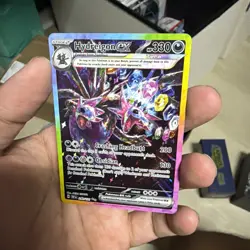 Pokemon TCG Surging Sparks Hydreigon EX Full Art Double Rare Holo Card 240/191 - Image 2