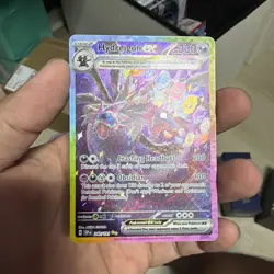 Pokemon TCG Surging Sparks Hydreigon EX Full Art Double Rare Holo Card 240/191 - Image 3
