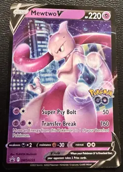 Mewtwo V SWSH223 Near Mint SWSH: Sword & Shield Promo Cards Pokemon Shipnow - Image 1
