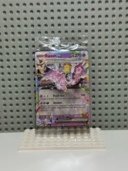 Pokemon TCG Espeon EX Prismatic Evolutions Promo Card 034/131 Stamped Sealed - Image 1