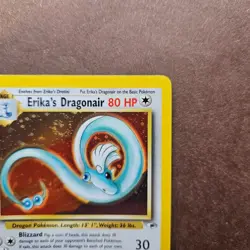 Erika's Dragonair 4/132 Pokemon Gym Heroes Holo Rare Card - LP - Image 3