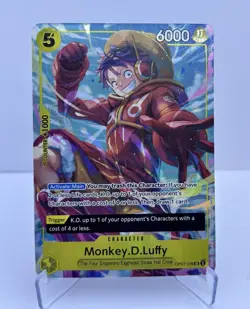 Monkey.D.Luffy (Illustration Box Vol.3) OP07-109 One Piece Promotion Cards Foil - Image 1