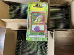 LOT OF SIXTY-FOUR (64) MetaZoo Wilderness Blister Packs w/ Promo Card & Coin - Image 1