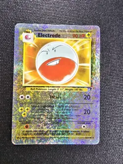 Electrode 22/110 Reverse Holo Rare Legendary Collection Pokemon Card - Image 1