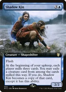 Shadow Kin - Extended Art MIC NM MTG - Image 1