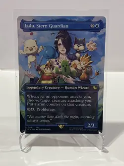NM Lulu, Stern Guardian Chocobo Track Foil Final Fantasy MTG - Image 1