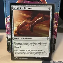 Lightning Greaves Commander: Modern Horizons 3 Regular NM # 0298 - Image 1