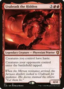 Urabrask the Hidden CLB NM MTG - Image 1