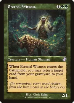 Eternal Witness TSR NM MTG - Image 1