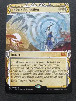 Magic The Gathering Teferi's Protection Strixhaven: Mystical Archives Regular - Image 1