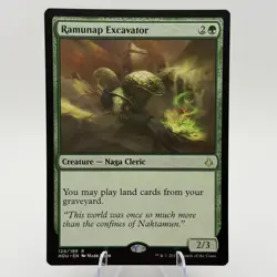 Magic MTG: Ramunap Excavator - Hour of Devastation (HOU) #129 (Near Mint) - Image 1