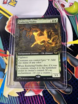 Enduring Vitality Extended Art Duskmourn Rare 0381 MINT - Image 1