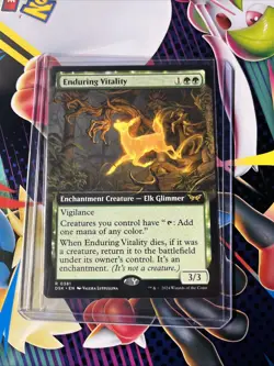 Enduring Vitality Extended Art Duskmourn Rare 0381 MINT - Image 2