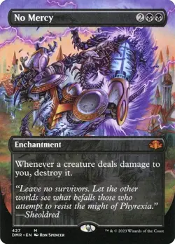 No Mercy - Extended Art DMR NM MTG - Image 1