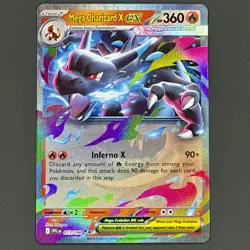Mega Charizard EX 013/094 Pokemon Phantasmal Flames Double Rare NM Pack Fresh - Image 2