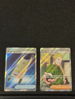 (Lot of 4) Pokemon Lot Mega Evolution Ultra Rare Full Art Trainer/Items - Image 1
