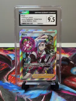 2022 POKEMON CGC 9.5 PIERS TG28/TG30 ASTRAL RADIANCE TRAINER GALLERY HOLO - Image 1