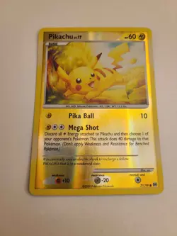 Pokemon TGC Arceus 2009 Pikachu 71/99 Reverse Holo Near Mint - Image 2