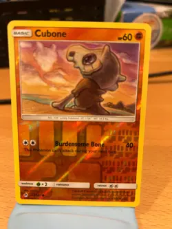 Pokemon TCG Cubone (#57/131) - Reverse Holofoil - Forbidden Light - Common - NM - Image 1