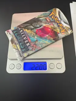 22 Grams HEAVY ?? Pokemon TCG Silver Tempest Booster Pack! FACTORY SEALED - Image 1