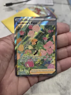 Pokemon Gardenia's Vigor GG61/GG70 Crown Zenith: Galarian Gallery Holo - Image 1