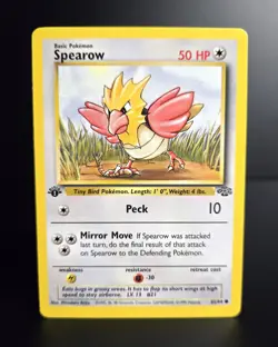 Pokemon TCG - SPEAROW - 1ST EDITION - 62/64 - WOTC - JUNGLE (1999) - NM - Image 1