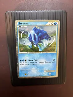 Pokemon TCG • Suicune (Shiny) • Black Star Promo HGSS21 • NM/LP - Image 1