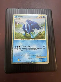 Pokemon TCG • Suicune (Shiny) • Black Star Promo HGSS21 • NM/LP - Image 2