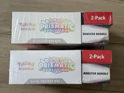 Pokemon Prismatic Evolutions Elite Trainer Box + Booster Bundle 2 Pack (2X) - Image 3