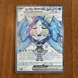 Pokemon TCG Twilight Masquerade Wellspring Ogerpon ex 194/167 Ultra Rare NM/MINT - Image 1