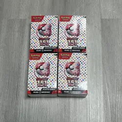 Pokemon TCG Scarlet & Violet 151 Booster Bundle Factory Sealed Box (lots of 4) - Image 1