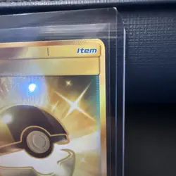 Secret Rare Ultra Ball 161/149 Pokemon TCG Sun & Moon Base Set Near Mint - Image 4