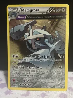 Metagross 50/98 XY Ancient Origins Full Art Non Holo Rare Pokemon TCG - Image 1