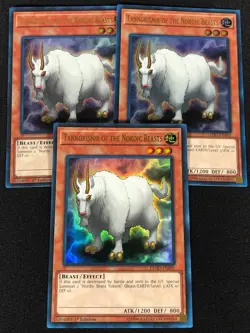 Yugioh Tanngrisnir Of The Nordic Beasts LEHD-ENB01 1ST Ultra X3 (LP) - Image 1
