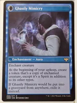 Mirrorhall Mimic - Innistrad: Crimson Vow - Magic the Gathering MTG Nice! - Image 2