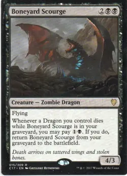 MTG: Commander 2017: Boneyard Scourge: Lightly Played Condition - Image 1