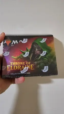 MTG Throne of Eldraine - Collector Booster Box New Sealed - Image 1
